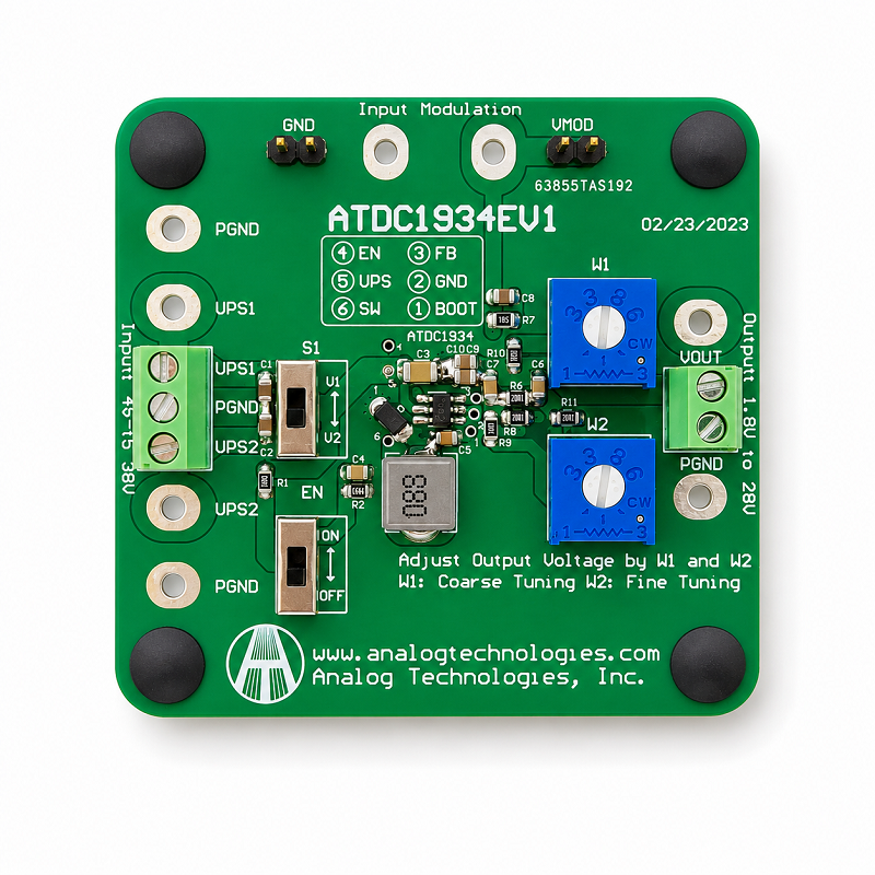 Evaluation Board ATDC1934EV1