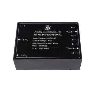 20W Isolated DC-DC Power Module ATMV24V400V50MA1