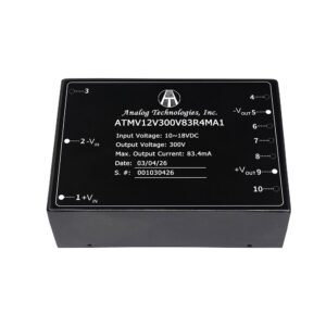 25W Isolated DC-DC Power Module ATMV12V300V83R4MA1